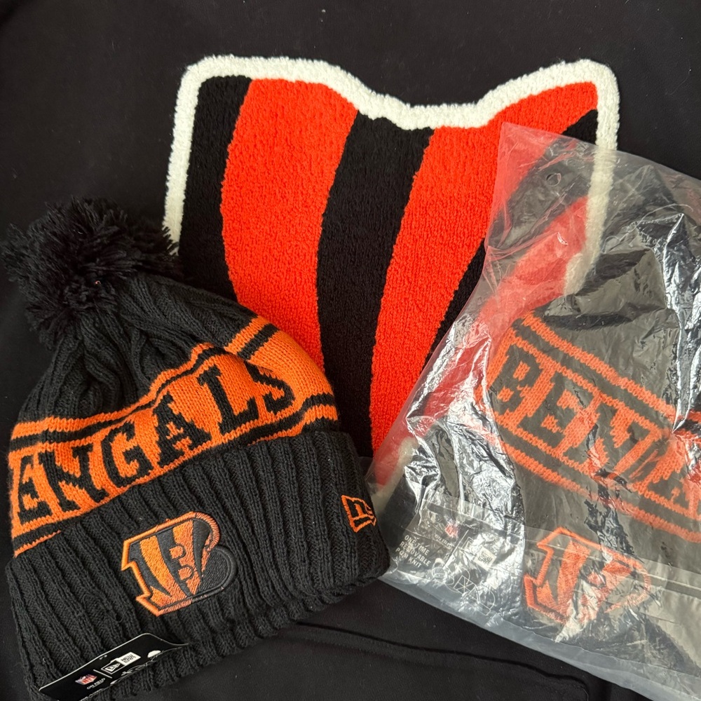 NWT) CINCINNATI BENGALS BEANIE 2022 OFFICIAL NFL NEW ERA BEANIE today special